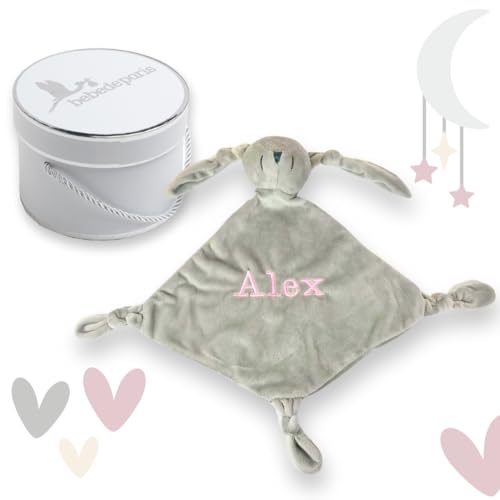 Peluche BEBE DE PARIS Bigbunny Rosa (35 cm) Bebé de París - Animais de pelúcia - suave, macio, 35 cm