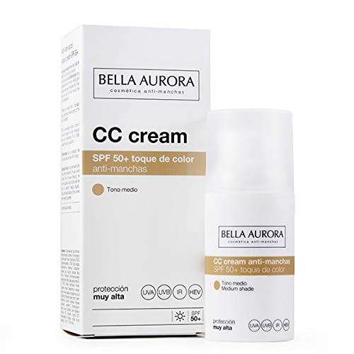 Bella Aurora Cc Anti Dark Spots Color Cream Very High Protection 30 Ml Bella Aurora - Maquiagem facial - anti-manchas, alta proteção, 30 ml