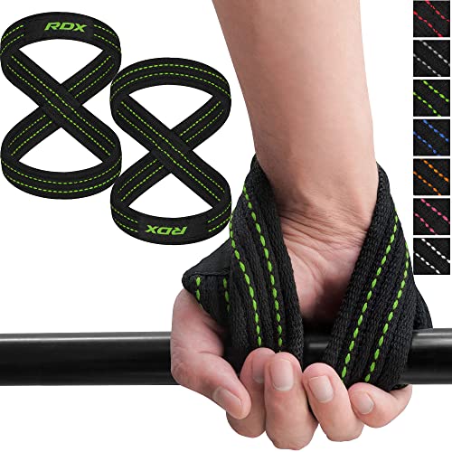 Rdx RDX GMBH 0001-0010 corrente para treino de força Preto RDX - Luvas de levantamento de peso e suportes para as mãos - algodão, preto, treino de força
