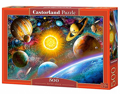 Puzzle CASTORLAND Outer Space 500 pcs (Idade Mínima: 9) Castorland - Quebra-cabeças de encaixar - 500 peças, outer space, cartão de alta qualidade, idade mínima 9