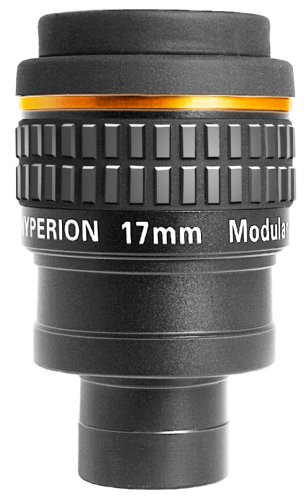 Óculos de observação BAEDER Hyperion Planetarium 17mm Baader Planetarium - Acessórios para telescópios - lentes de vidro, montagem em metal, visão perfeita, observação astronómica