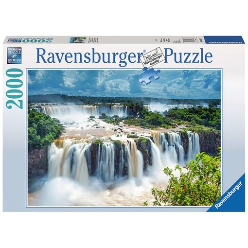 Puzzle RAVENSBURGER Iguazu Falls (Idade Mínima: 12 Anos - 2000 Peças) Ravensburger - Quebra-cabeças de encaixar - puzzle, ravensburger, iguazu falls, idade mínima 12 anos, 2000 peças