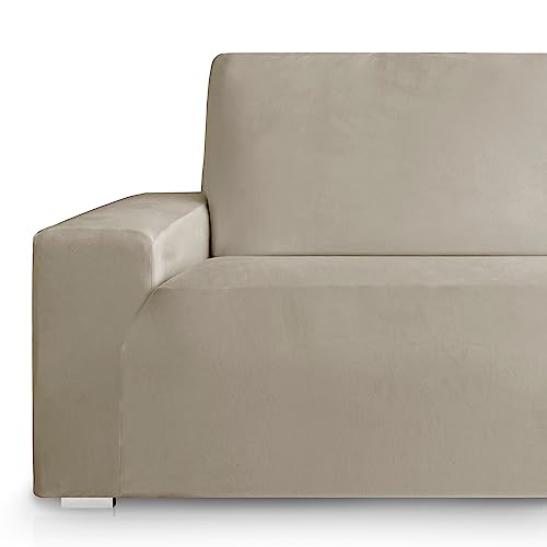Capa de Sofá VIPALIA (Bege - Poliéster - 75 x 90 cm) Brands Products s.l. - Capas de sofá - bege, poliéster, 75 x 90 cm, veludo bidireccional