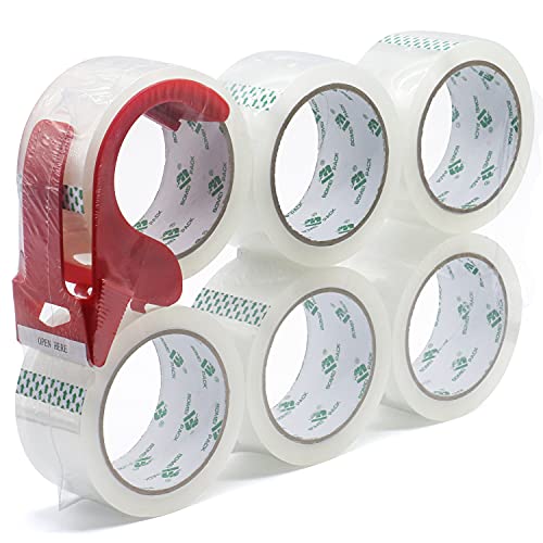 Fita de Embalar BOMEI Transparente (48mm x 66m) BOMEI PACK - Fita adesiva - 48mm, 66m, transparente