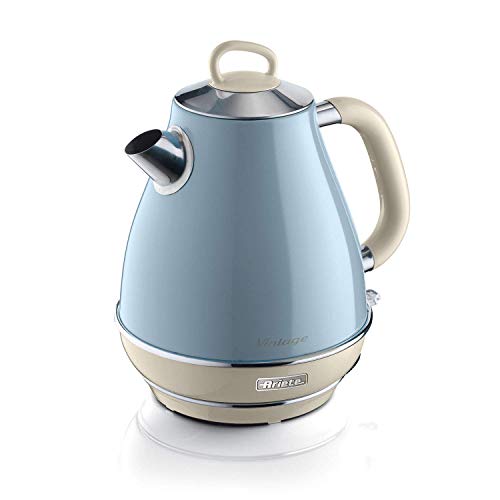 Chaleira Eléctrica Ariete ARI-2869-BL | Azul (Pequeno Almoço / Café) Ariete - Eletrodomésticos de cozinha - chaleira elétrica, azul, pequeno almoço, café