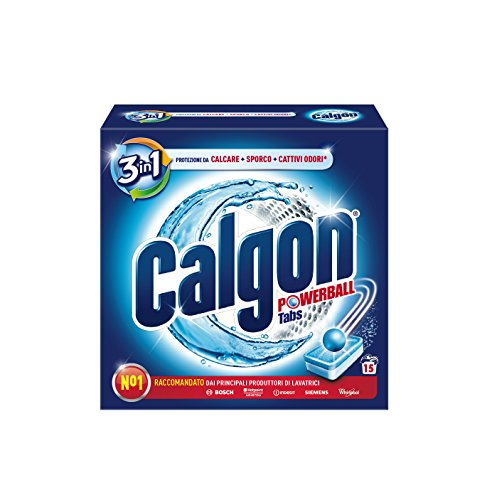 Anticalcário para Máquina de Lavar Roupa LAICA 3 em 1 (30 unidades) Calgon - Limpeza de máquinas de lavar roupa - anticalcário, 30 unidades