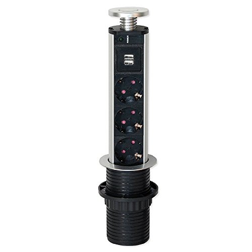 Extensão Elétrica EMUCA 1005005 (3 Tomadas - 1.8 m) Emuca - Filtros de linha e supressores de surtos - 3 tomadas, usb, 18 m