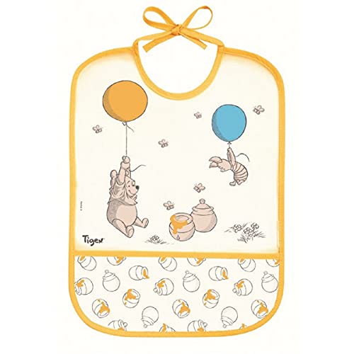 Toalha TIGEX Winnie The Pooh (Idade Mínima Recomendada: 1 ano) TIGEX - Babetes - impermeável, fácil de limpar, suave, winnie the pooh