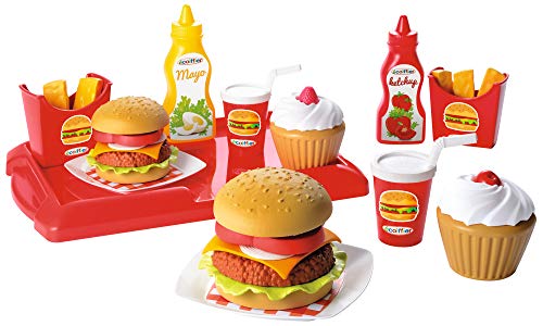 Conjunto de bonecos temáticos para crianças ECOIFFIER 2623 Ecoiffier - Cozinhas de brinquedo e alimentos de brincar - temáticos, lavável, poliéster, 195 cm