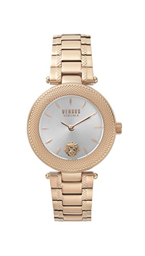 Relógio VERSUS BY VERSACE Vsp712218 (Preto) Versace - Relógios - aço inoxidável, corrente couro, resistente água, 36 mm