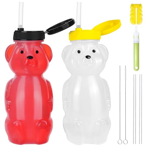 Conjunto de Garrafa e Chupeta BUDDING BEAR Budding Bear - Copos de transição - plástico, sem BPA, 3 cepillos, silicone