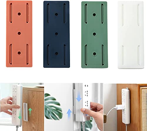Suporte Heinstian 4/8/12 Pieces Power Strip Holder Fixato Heinstian - Redes - fixado, preto, plástico, 4/8/12 peças