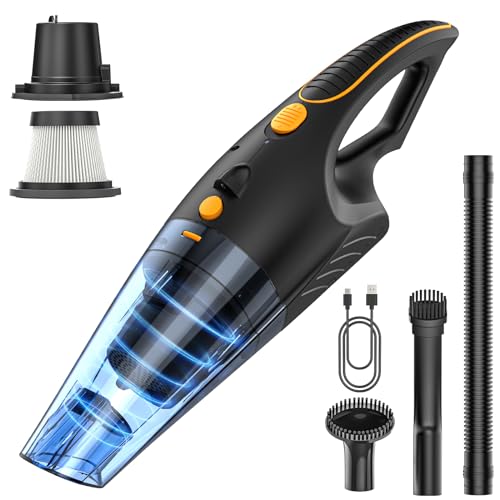 Mini Aspirador sem Fio 120W 13Kpa com Luz Led NanJing Gussdo Electric Technology Co.,Ltd - Aspiradores - 120w, 13Kpa, luz LED, bateria recarregável