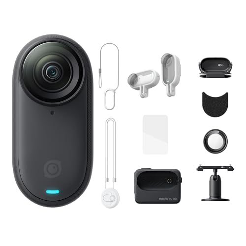 Action Cam Insta360 Go 3S Kit (4K - 12 MP - Wi-Fi) Insta360 - Câmeras - 4k, 12 mp, 30 fps, 120x zoom