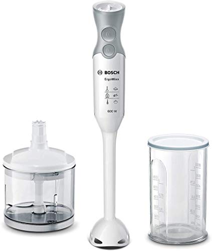 Batedeira BOSCH MSM66020 (600 W - 5 velocidades) Bosch - Batedeiras e liquidificadores - 600 W, 5 velocidades, lavável, copo graduado