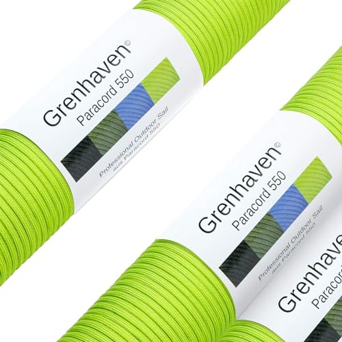 Corda de Paracaidismo GRENHAVEN (0.3x20m) Grenhaven - Cabos e cordas de hardware - fijação de tendas, reparação, jardim, 4mm, 20m