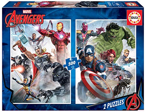Puzzle EDUCA BORRAS Marvel Mania (Idade Mínima Recomendada: 8 anos - 1000 Peças) Educa Borrás - Quebra-cabeças de encaixar - puzzle, educa borrás, marvel mania, idade mínima recomendada, 1000 peças
