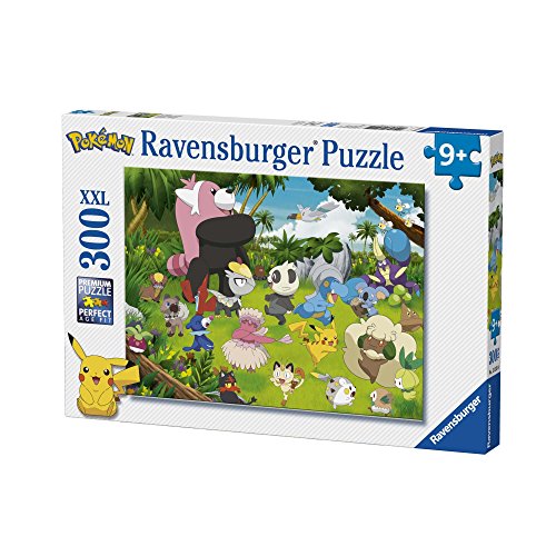 Puzzle RAVENSBURGER POKEMON (Idade Mínima Recomendada: 3 anos) Ravensburger - Quebra-cabeças de encaixar - puzzle, cartão, desenhos Pokémon, 300 peças, 49x36cm