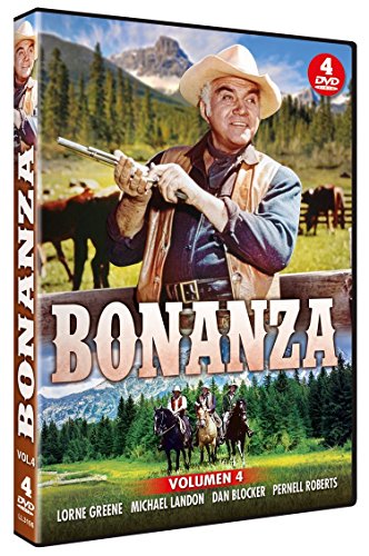 DVD Bonanza Vol. 4 - El Gran Despertar (Edição em Espanhol) Llamentol S.L. - Dvds e vídeos - Série TV, rancho, aventuras, 16 episódios