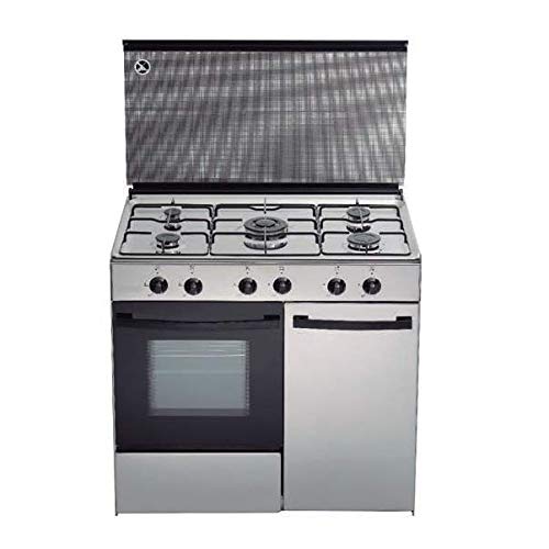 Fogão Gás Butano/Natural Hvg Cgi 5 Queimadores Fogão Gás Horno Gas Acabado Inox HVG - Fogões - fogão, gás butano, horno gas, inox
