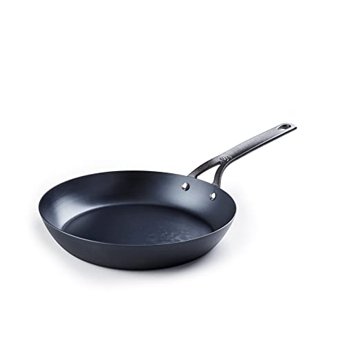 Frigideira BK BLACK STEEL 26cm (Aço Inoxidável - Preto) BK - Frigideiras e panelas de fritar - aço inoxidável, preto, antiaderente