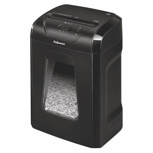 Destruidora FELLOWES 12C (12 Folhas - Capacidade: 30 L) Fellowes - Destruidoras de papel - 30 L, a4, 12 folhas