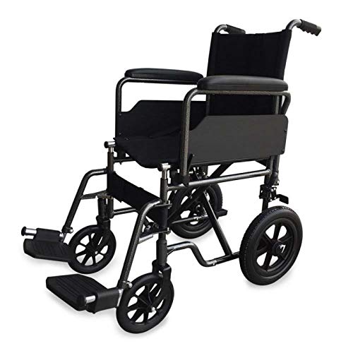Cadeira de Rodas Dobrável MOBICLINIC S230 Preto Mobiclinic - Cadeiras de rodas - cadeira, rodas, dobrável, preto