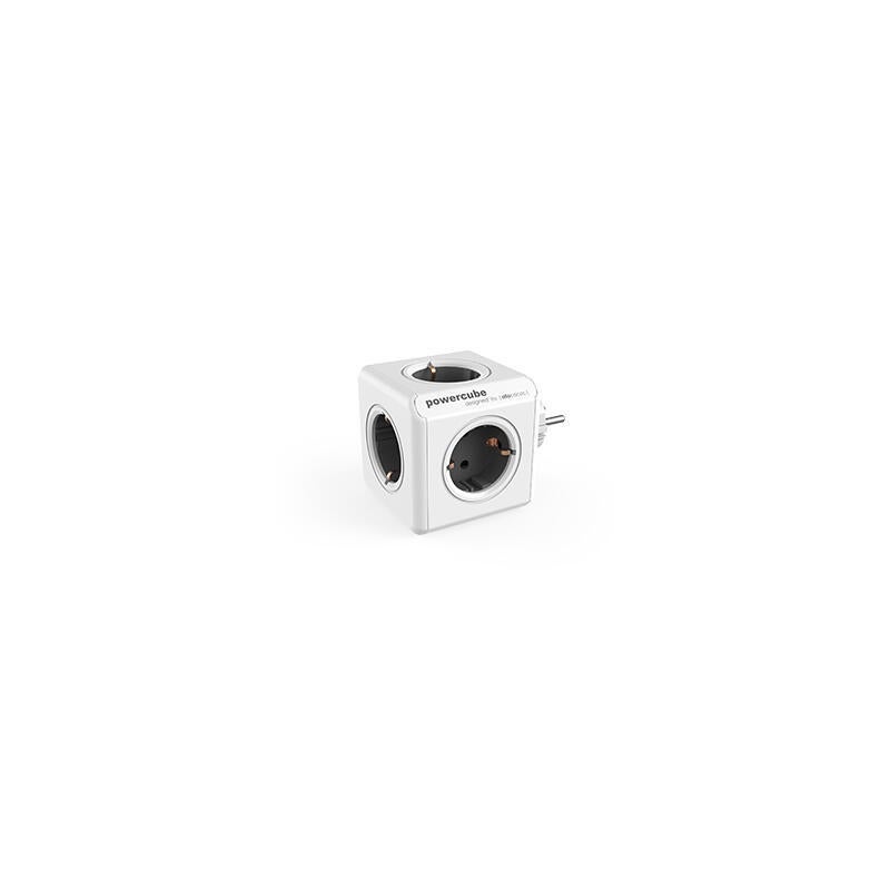 Extensão Elétrica ALLOCACOC 1100GY/DEORPC (5 Tomadas - Tipo E - 1.8 m) Allocacoc - Tomadas e soquetes de energia - 5 tomas, tipo E, 1.8 m, interruptor