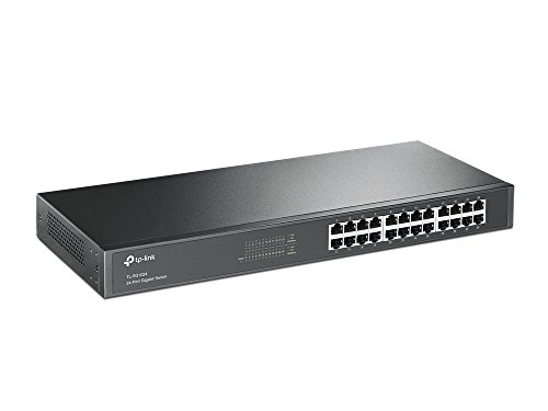Switch TP-LINK TL-SG1024 (24 Portas Gigabit) TP-Link - Concentradores e comutadores - 24 portas, gigabit, compacto, fácil de usar