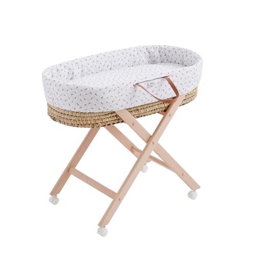 Cool Dreams Moses Basket Grey Atlantis COOL-DREAMS - Móveis para bebês e crianças pequenas - cool dreams, moses basket, grey, atlantis