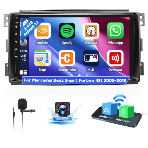 Autorrádio OILIEHU (Mercedes-Benz - Android Auto - 2 Din) OiLiehu - Áudio - autorradio, oiliehu, mercedes-benz, android auto, 2 din