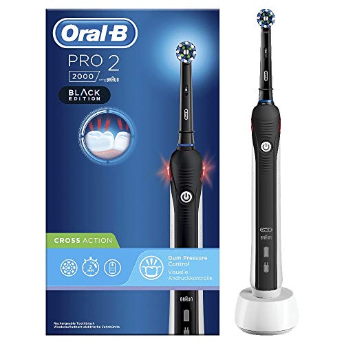 Escova de Dentes Elétrica Oral-B Pro 2 2000N Preto Oral-B - Escovas de dentes - elétrica, 2000n, preto