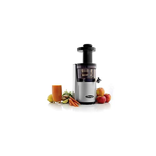 Omega VSJ843RS liquidificador & centrifugador Preto, Prateado Omega - Centrifugadoras - preto, prateado, vidro, 150 W