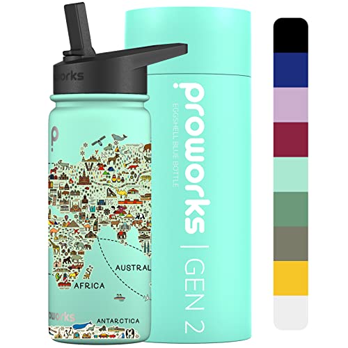 Garrafa Térmica PROWORKS Gen 2 (500 ml - Aço Inoxidável) Proworks - Porta-alimentos e bebidas - 500 ml, aço inoxidável