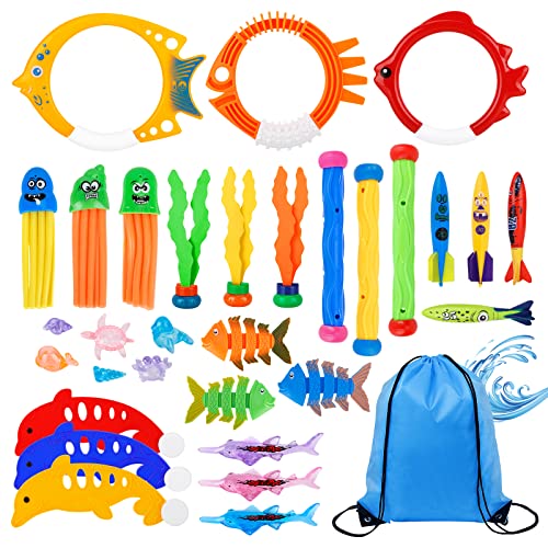 Conjunto de brinquedos de treino de mergulho em piscina DICLY DICLLY - Brinquedos - treino, piscina, anéis, torpedos, bastões, peixes