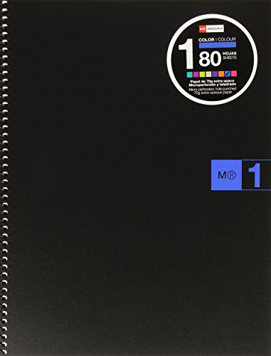 Caderno Miquel Rius Notebook1 A4 80 Folhas Microperforadas Miquel Rius - Cadernos e bloco de notas - 80 folhas, microperforadas, polipropileno, adesivo removível