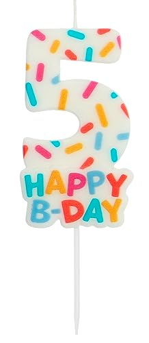 Velas Decorativas FOLAT Vela Cozy Sprinkles Nº5 Folat B.V. - Velas - decorativas, cozy sprinkles, nº5