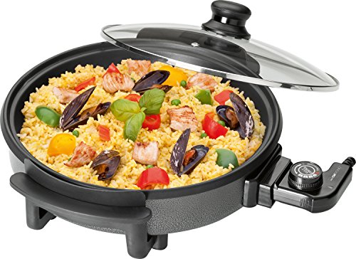 Frigideira Clatronic PP 3401 | Preto (Acessórios de cozinha) Clatronic - Frigideiras elétricas & woks - antiaderente, preto