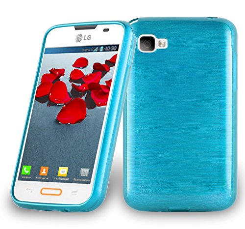 Capa para LG L4 II (2.Gen E740) CADORABO Azul CADORABO - Capas para telemóveis - lg l4 ii, cadorabo azul