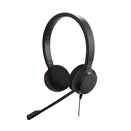 Auscultadores com Microfone JABRA Evolve 20 UC Stereo Jabra - Fones de Ouvido com Microfone - microfone, stereo