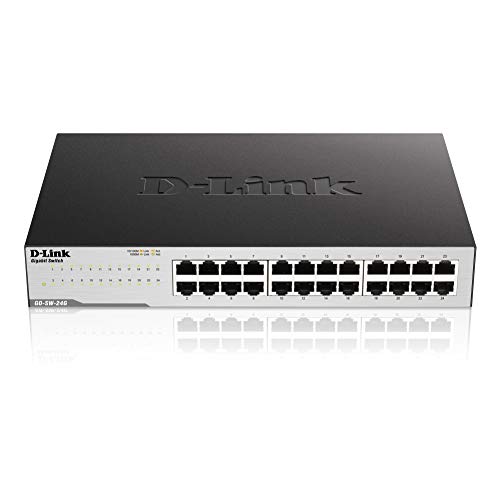 Switch D-LINK GO-SW-24G L3 10/100/1000 D-Link - Concentradores e comutadores - l3, 10/100/1000