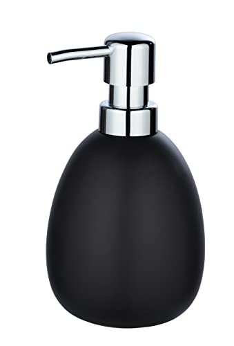 Dispensador de Sabonete WENKO 17330100 Polaris Preto Wenko - Dosadores de sabão e loção - cerâmica, preto