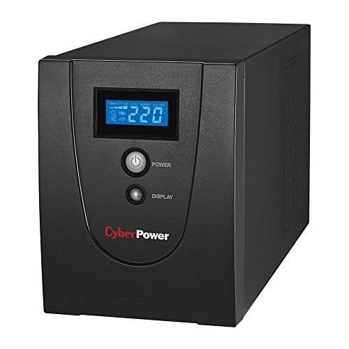 UPS cyberpower value gp lcd series value2200e-gp 2200 va 1320 w 8 tomada(s) ca preto CyberPower - Ups - 2200 VA, 1320 W, 8 tomadas, preto