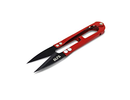 Tesoura de Costura ALFA A606100000 (Material: aço) Alfa - Ferramentas de corte e relevo para artesanato - aço, 7 cm, 25 cm, preto