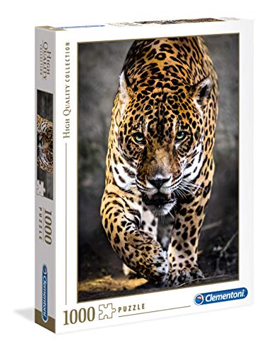 Puzzle CLEMENTONI Jaguar (Idade Mínima: 14 Anos) CLEMENTONI - Quebra-cabeças - puzzle, CLEMENTONI, jaguar, idade mínima 14 anos, 1000 peças, high quality