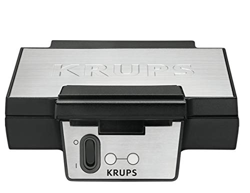 Máquina de Waffles KRUPS FDK 251 (4 Waffles) Krups - Máquinas de waffle - 4 waffles, 700 W, indicador luminoso, proteção sobreaquecimento