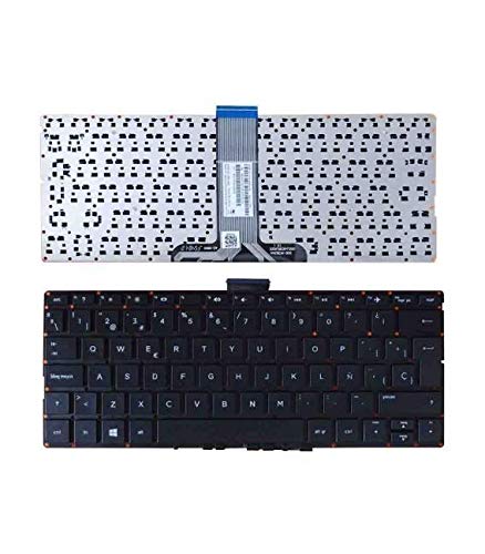 Teclado para Portátil HP Pavilion X360 11-K 11-K000 11T-K000 13-U M3-U OEM - Teclados - portátil, usb, preto
