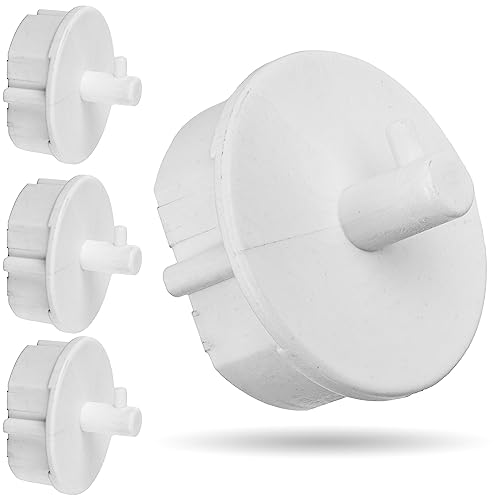 Schuko 4 Tapas para Enchufe com Ganchos em Branco Your Day Mate - Ganchos para roupão - 4 tapas, enchufe, ganchos, branco