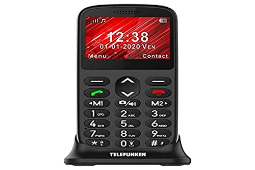 Telemóvel Sénior TELEFUNKEN S420 (2.31'' - 2G - Preto) Telefunken - Telemóveis - sénior, 2.31 polegadas, 2G, preto
