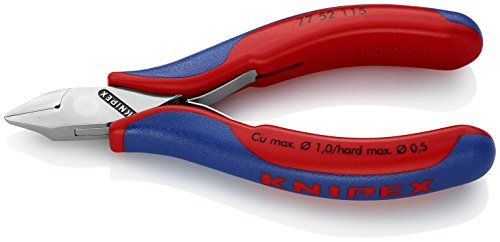 Knipex 77 52 115 alicate Alicates de corte diagonal KNIPEX - Ferramentas para fios e cabos - ferro, plástico, 11,5 cm, 77 g